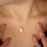 Water Pearl Fashion Fine Ladies Pandant Chain